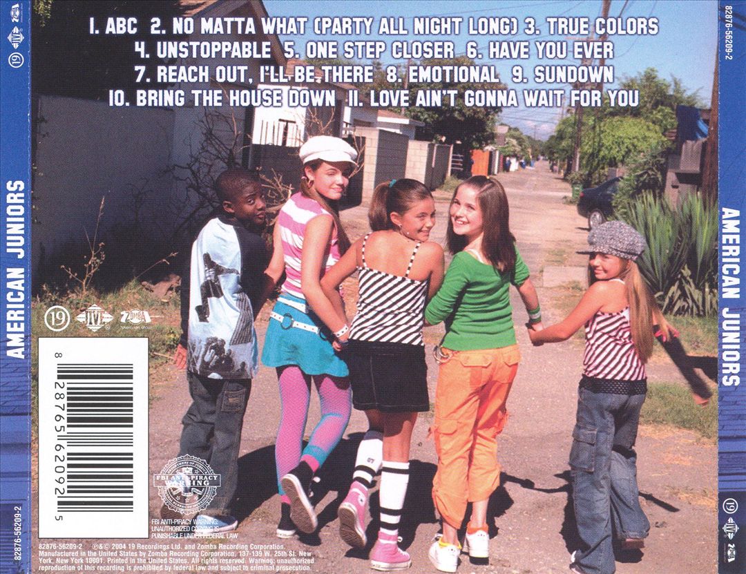 American Juniors: Kids in America cover art