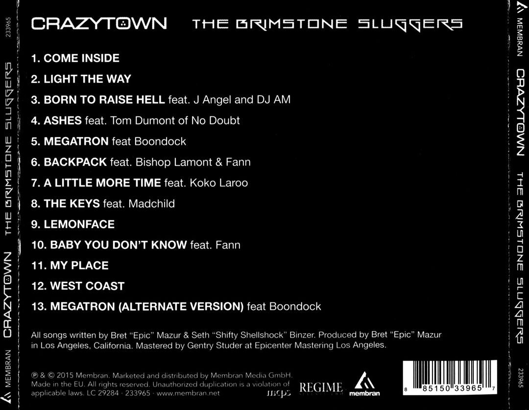 Brimstone Sluggers cover art
