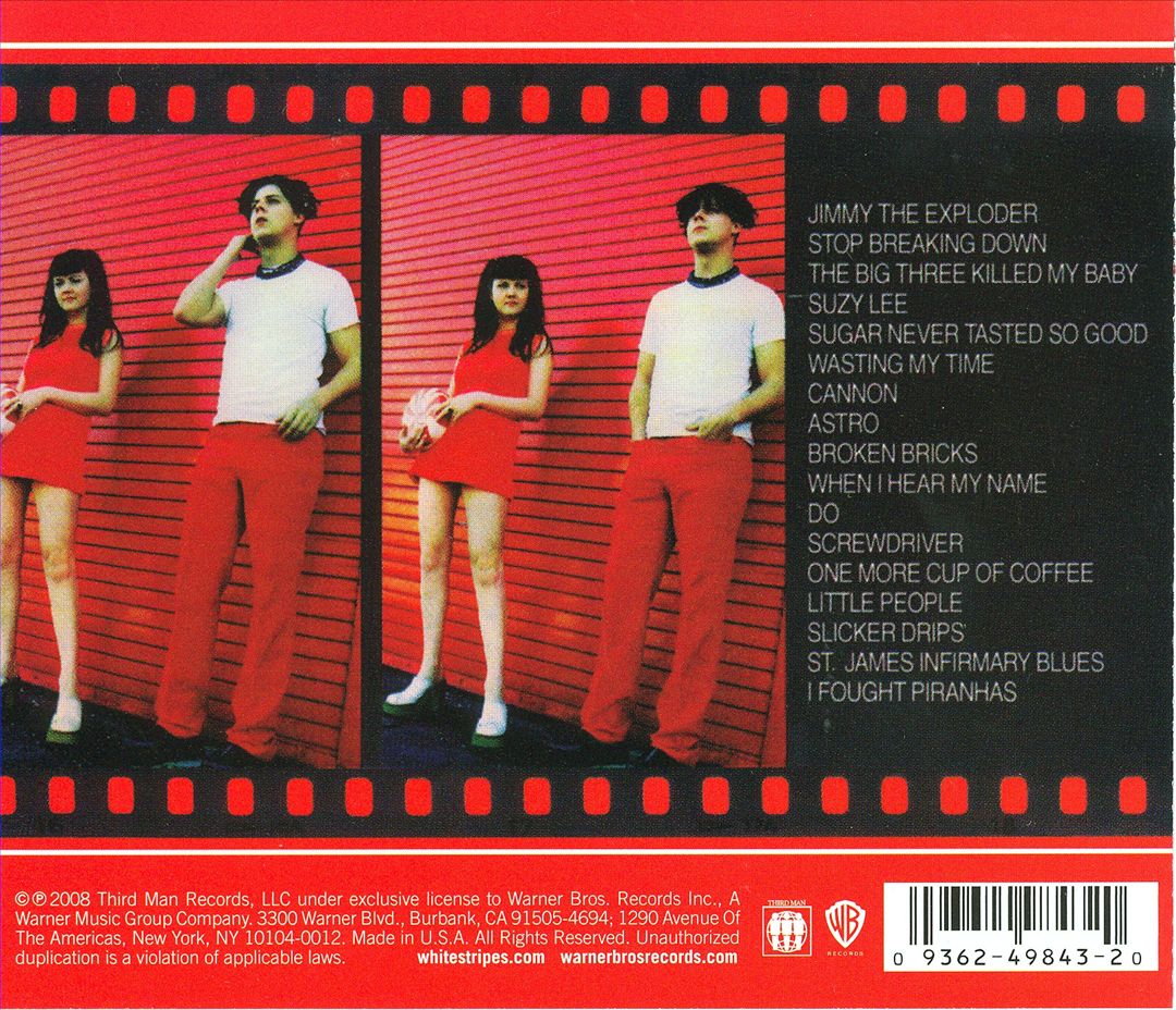 White Stripes cover art
