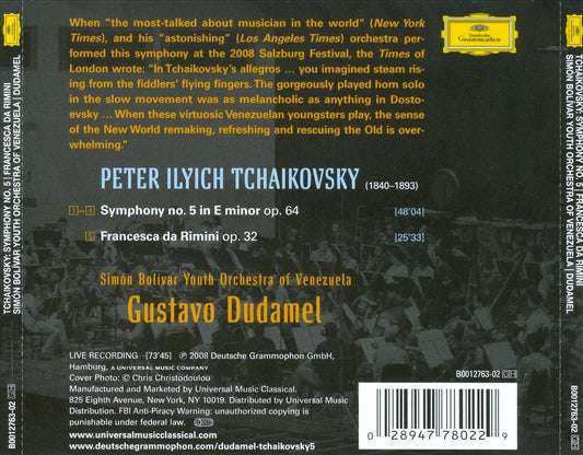 Tchaikovsky: Symphony No. 5 cover art