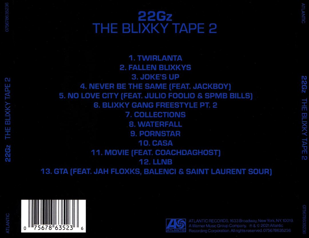 Blixky Tape 2 cover art
