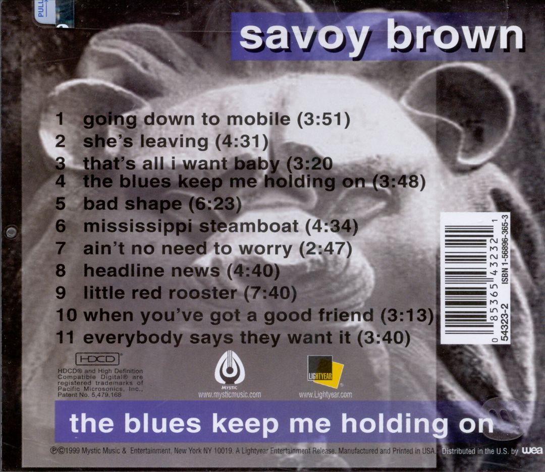 Blues Keep Me Holding On cover art