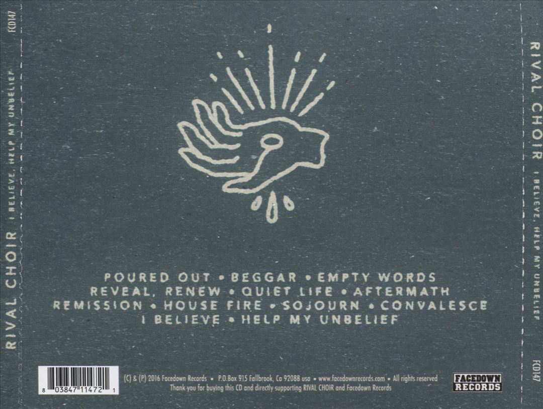 I Believe, Help My Unbelief cover art