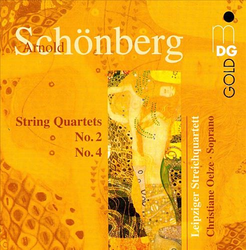 Schönberg: String Quartets Nos. 2 & 4 cover art