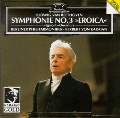 Beethoven: Symphony No. 3 "Eroica"; Egmont Overture cover art