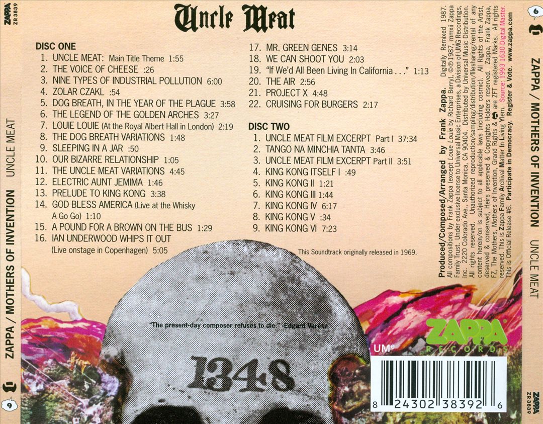 Uncle Meat cover art