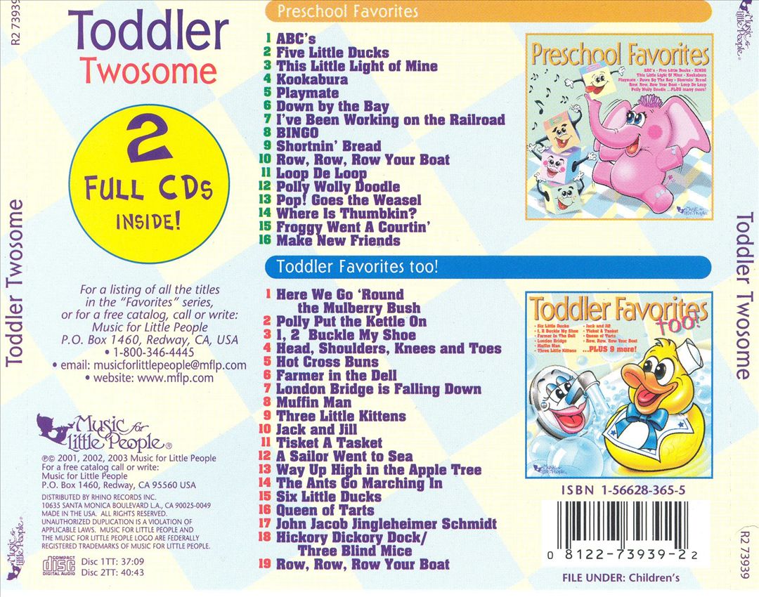 Toddler Twosome cover art