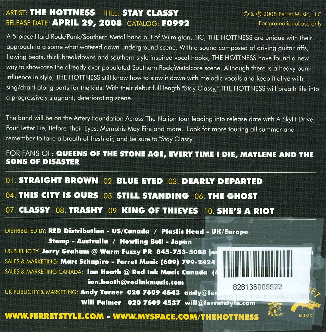 Stay Classy cover art