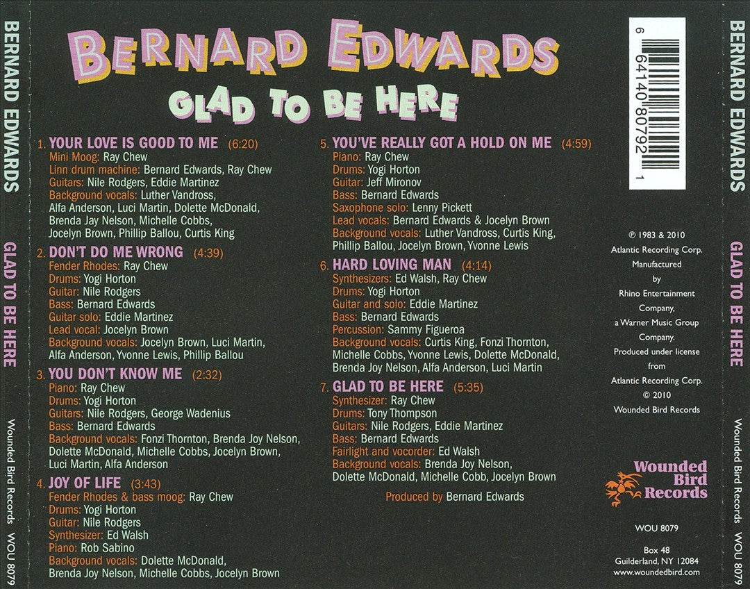 Glad to Be Here cover art