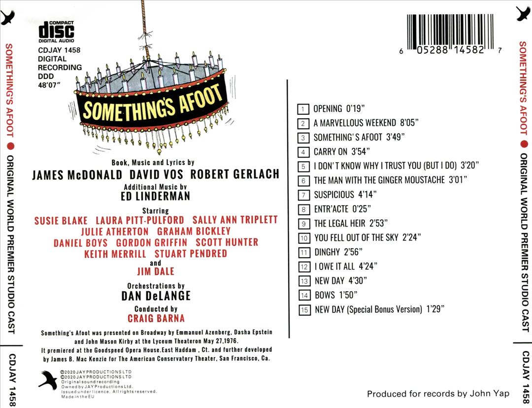 Something's Afoot [Original Cast Recording]  cover art