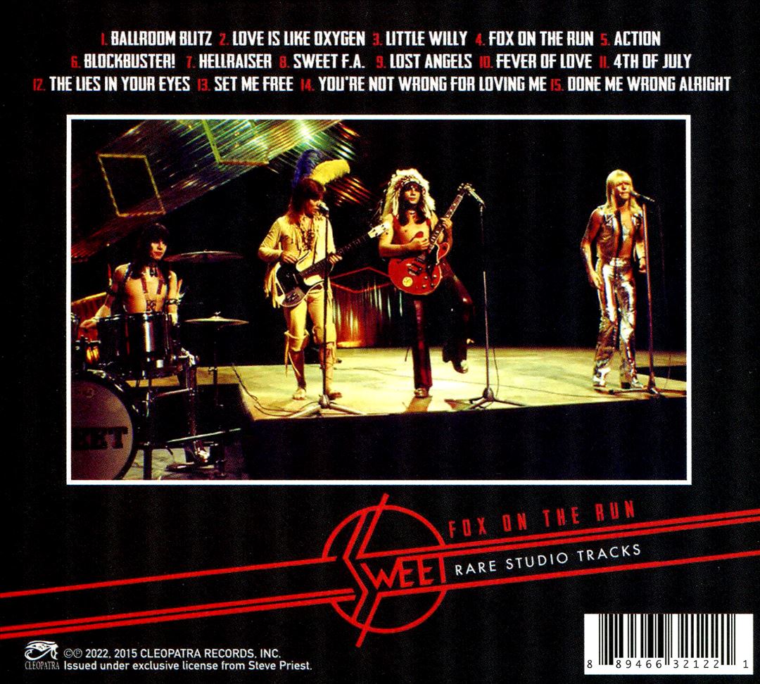 Fox on the Run: Rare Studio Tracks cover art