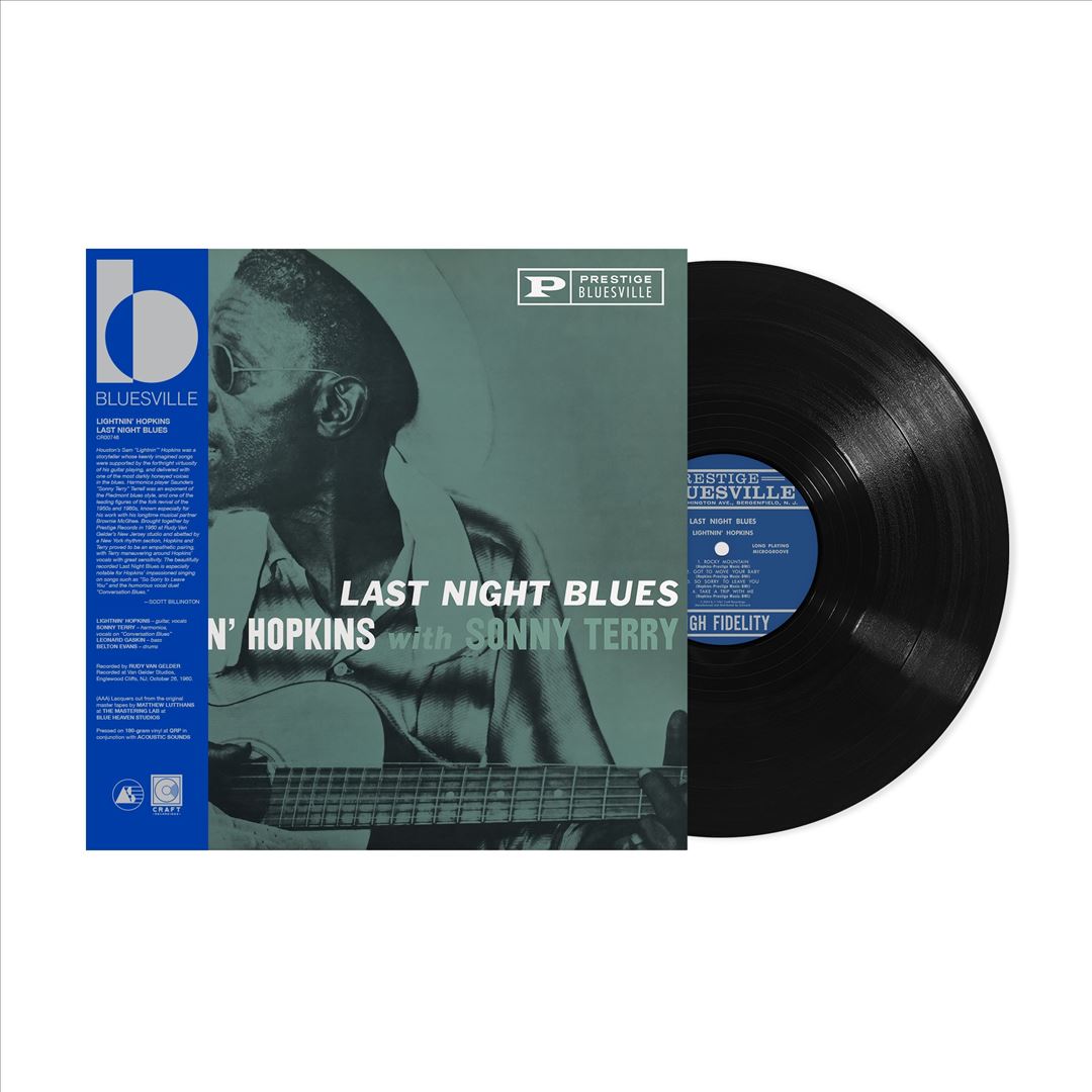Last Night Blues [Bluesville Acoustic Sounds Series] cover art