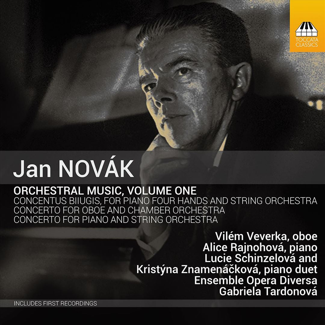 Jan Novák: Orchestral Music, Vol. 1 cover art