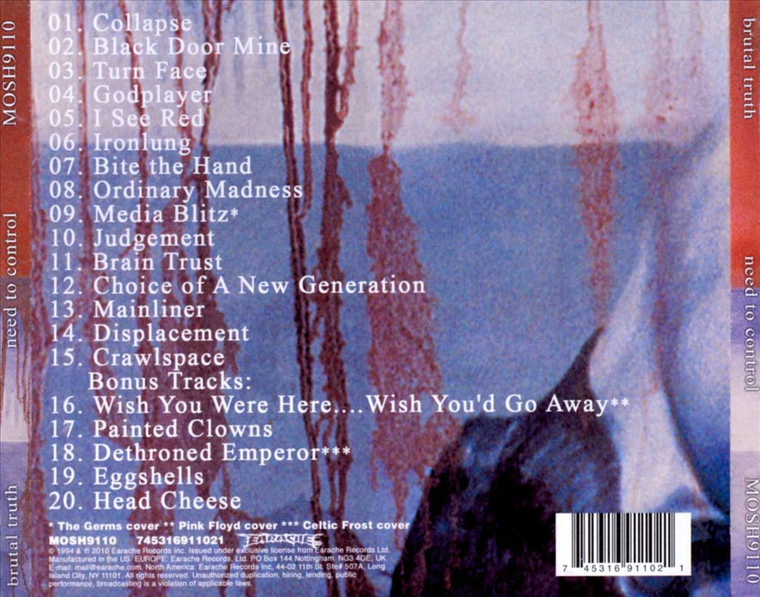 Need to Control: Redux Edition [Bonus Tracks]  cover art