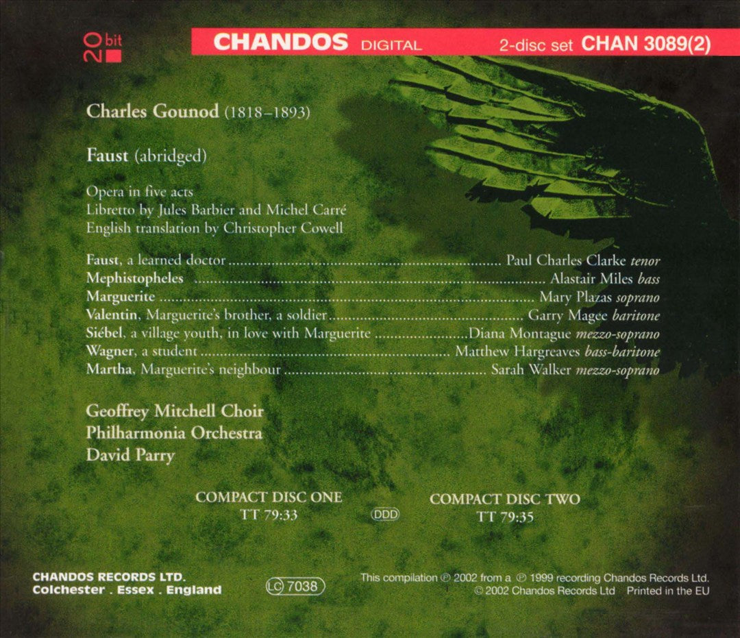 Charles Gounod: Faust cover art