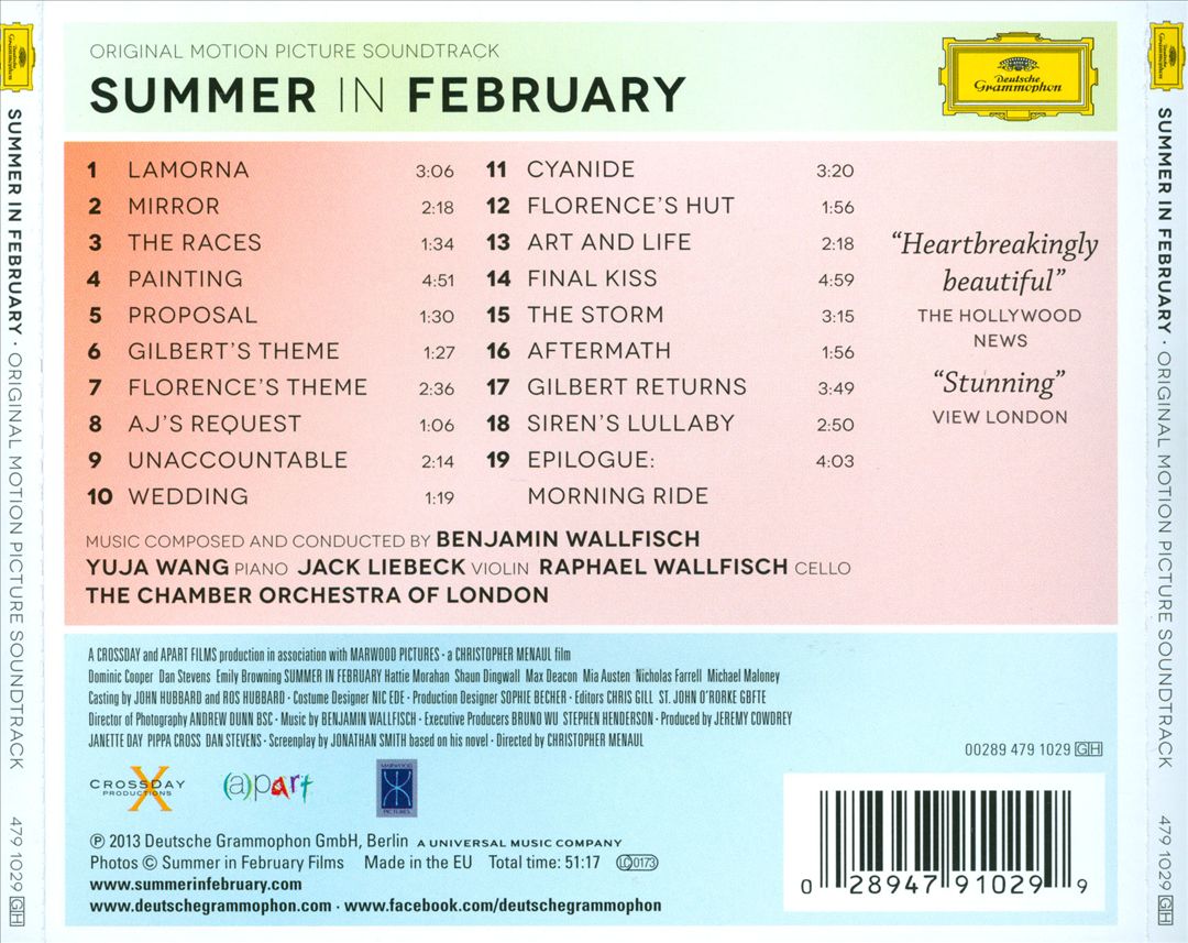 Summer in February [Original Motion Picture Soundtrack] cover art