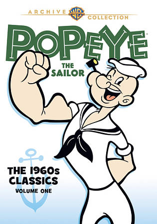 Popeye the Sailor: The 1960s Classics, Vol. 1 cover art