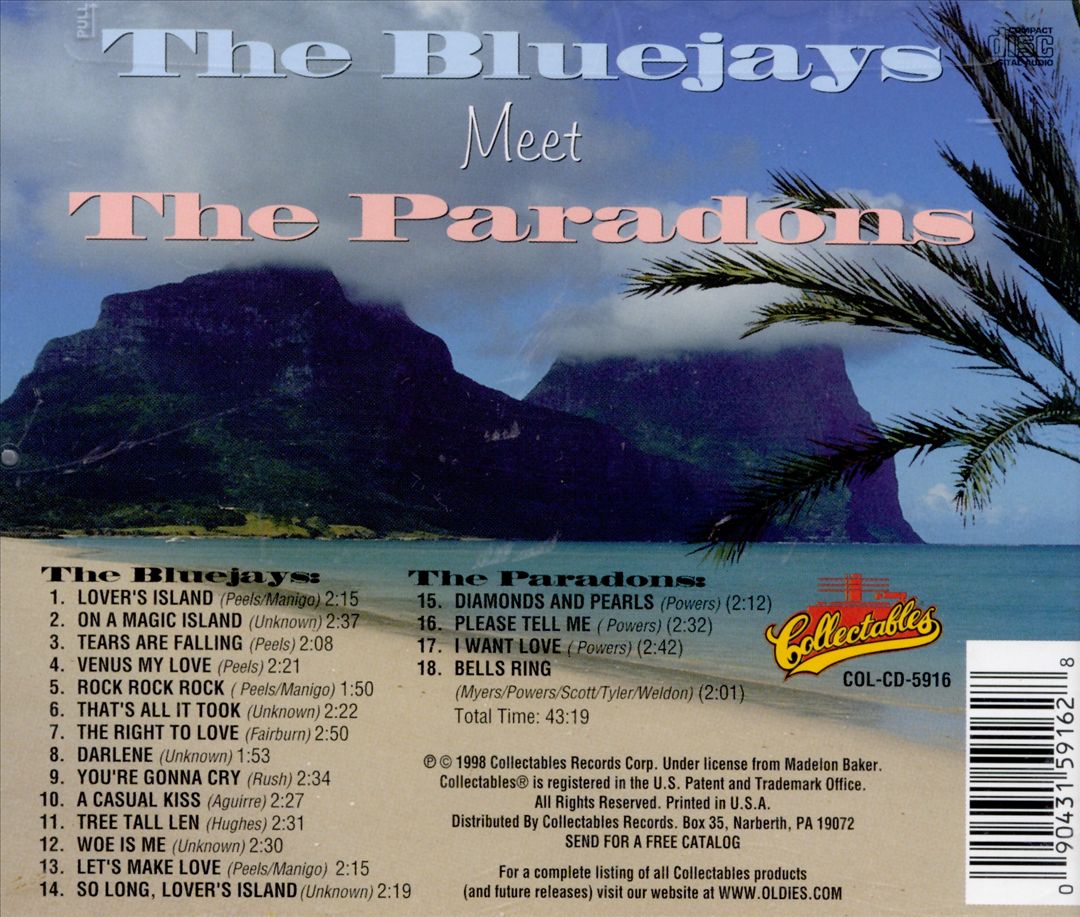 Bluejays Meet the Paradons cover art