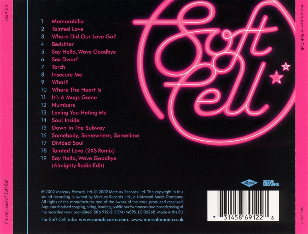 Very Best of Soft Cell cover art