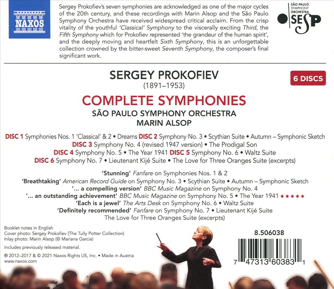 Prokofiev: Complete Symphonies cover art
