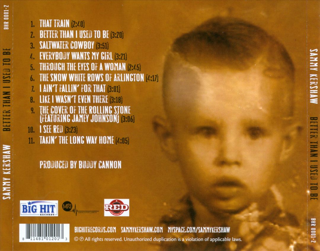 Better Than I Used to Be cover art
