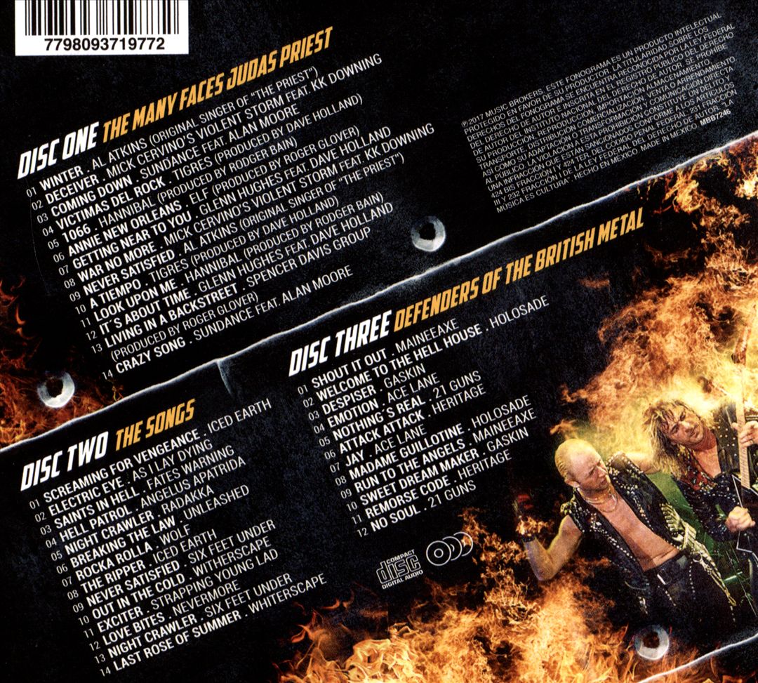 Many Faces of Judas Priest cover art