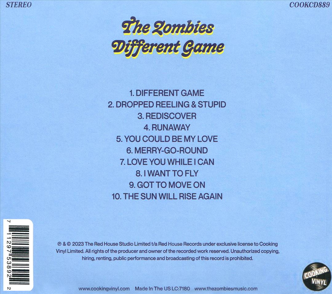 Different Game cover art