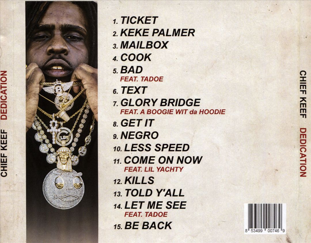 Dedication cover art