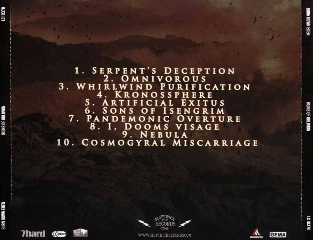 Ruins of Oblivion cover art