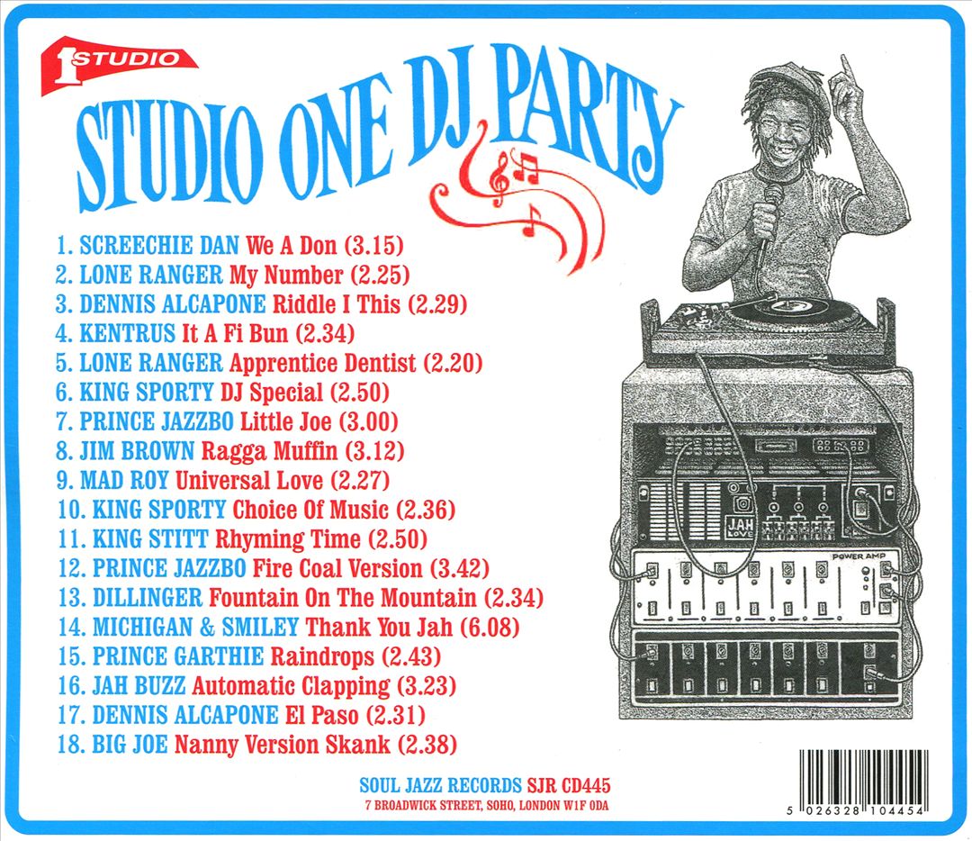 Soul Jazz Records Presents: Studio One DJ Party cover art