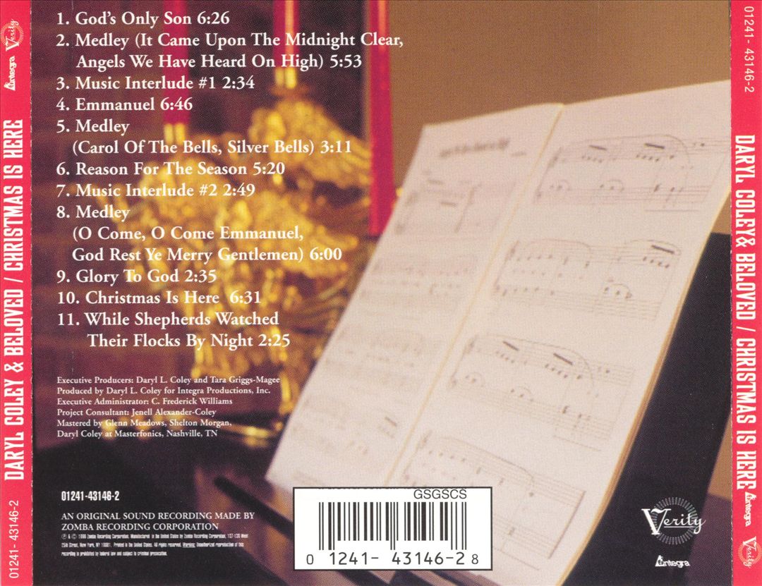 Christmas Is Here cover art