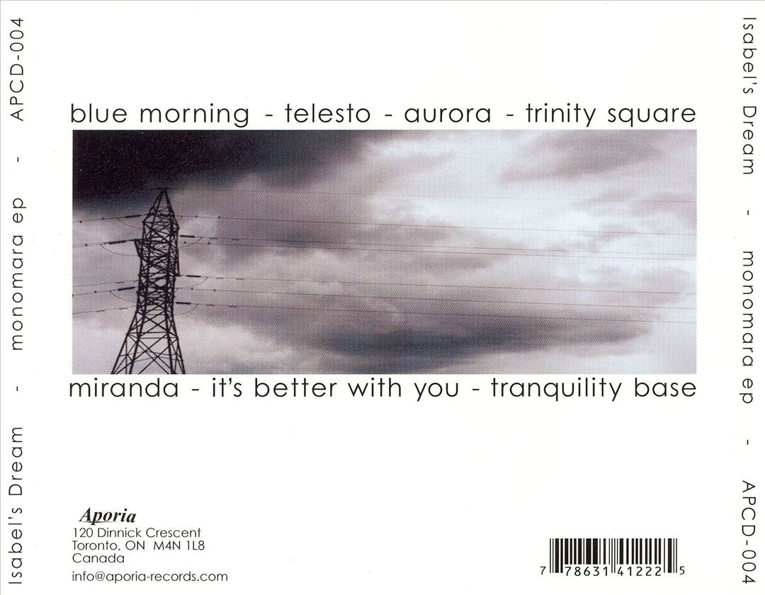 Monomara EP cover art