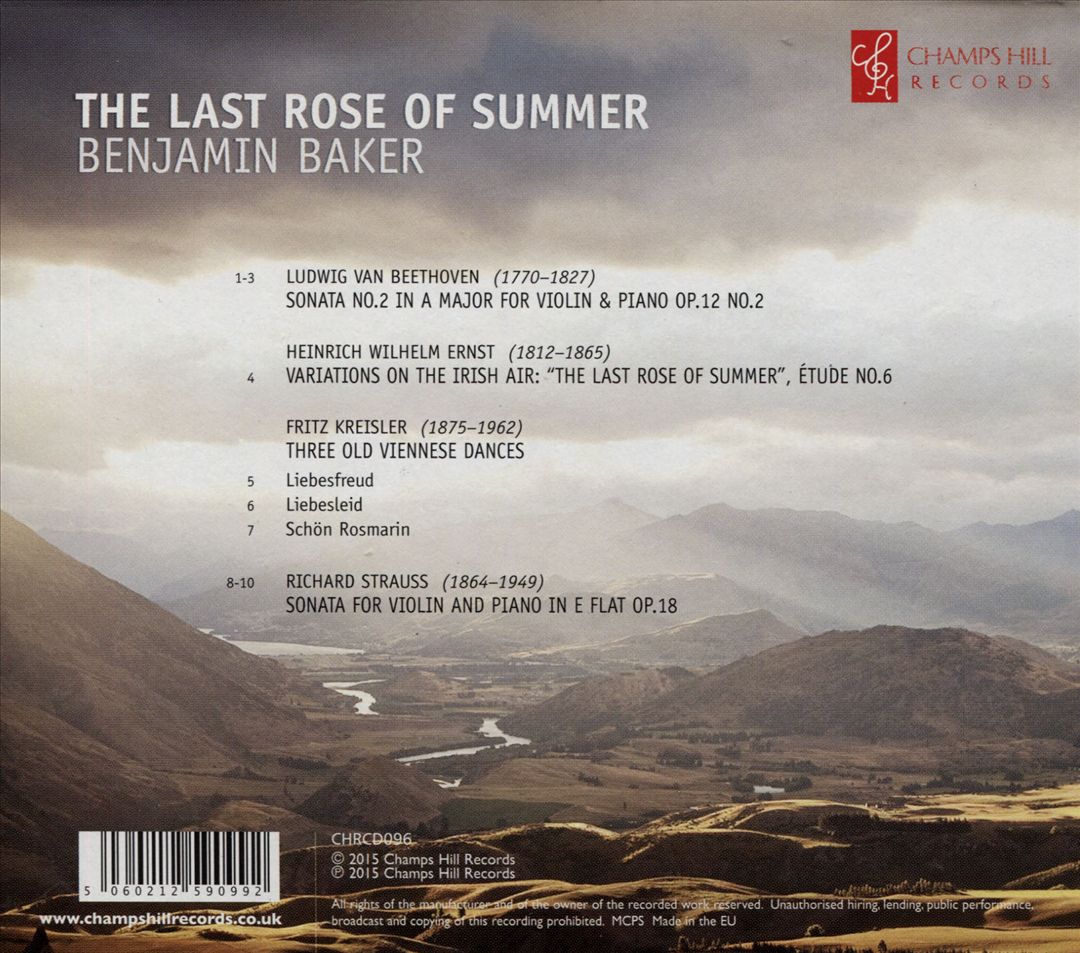 Last Rose of Summer cover art