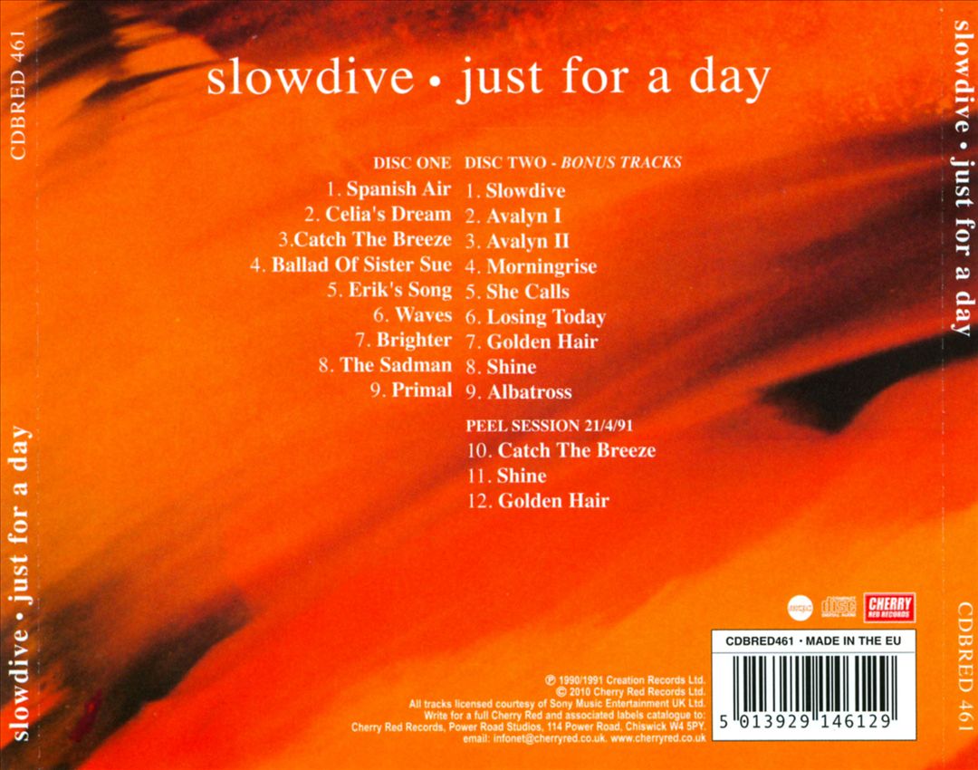Just for a Day cover art