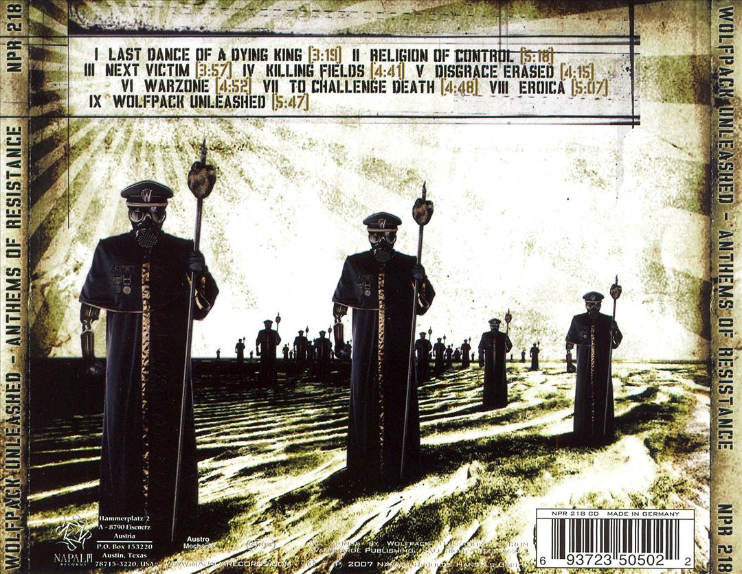 Anthems of Resistance cover art