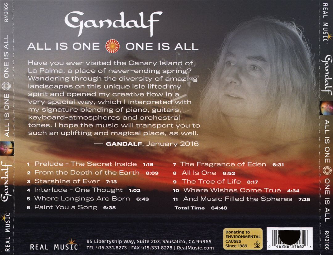 All is One, One is All cover art