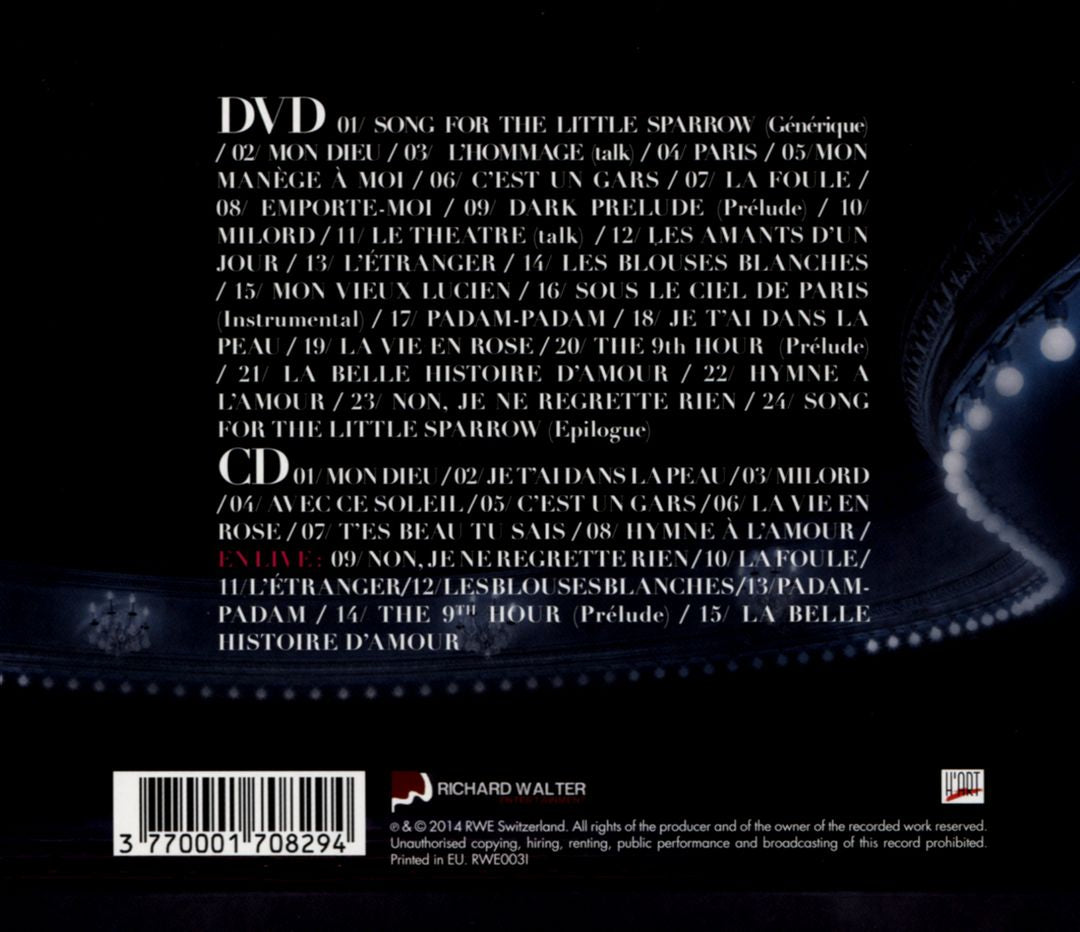 Kaas Chante Piaf a l'Olympia [CD/DVD] cover art