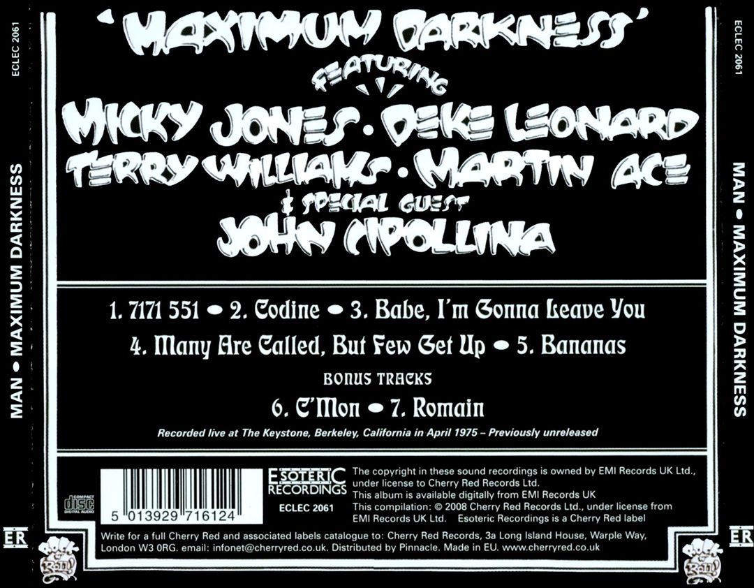 Maximum Darkness [Bonus Tracks] cover art