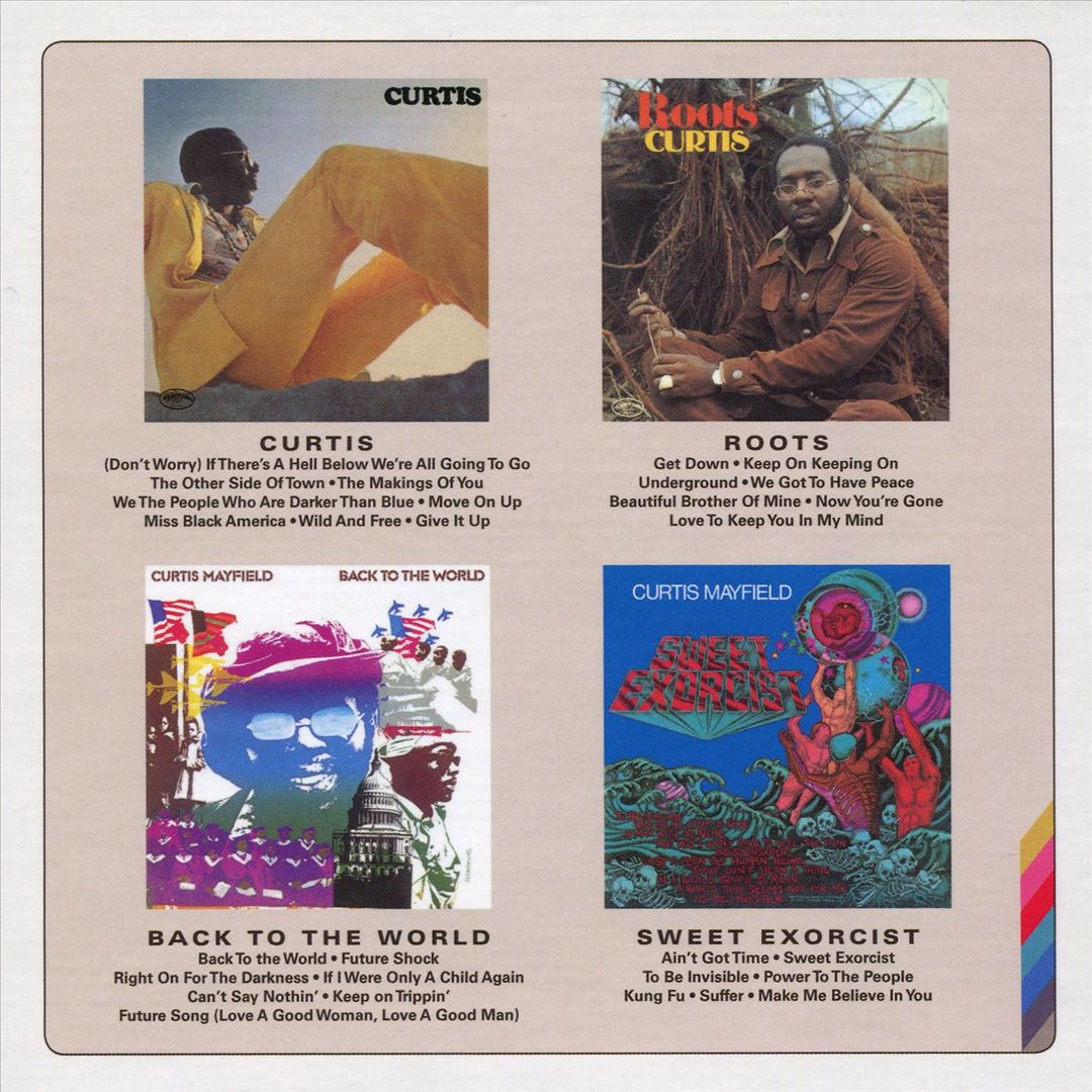Keep On Keeping On: Curtis Mayfield Studio Albums 1970-1974 cover art