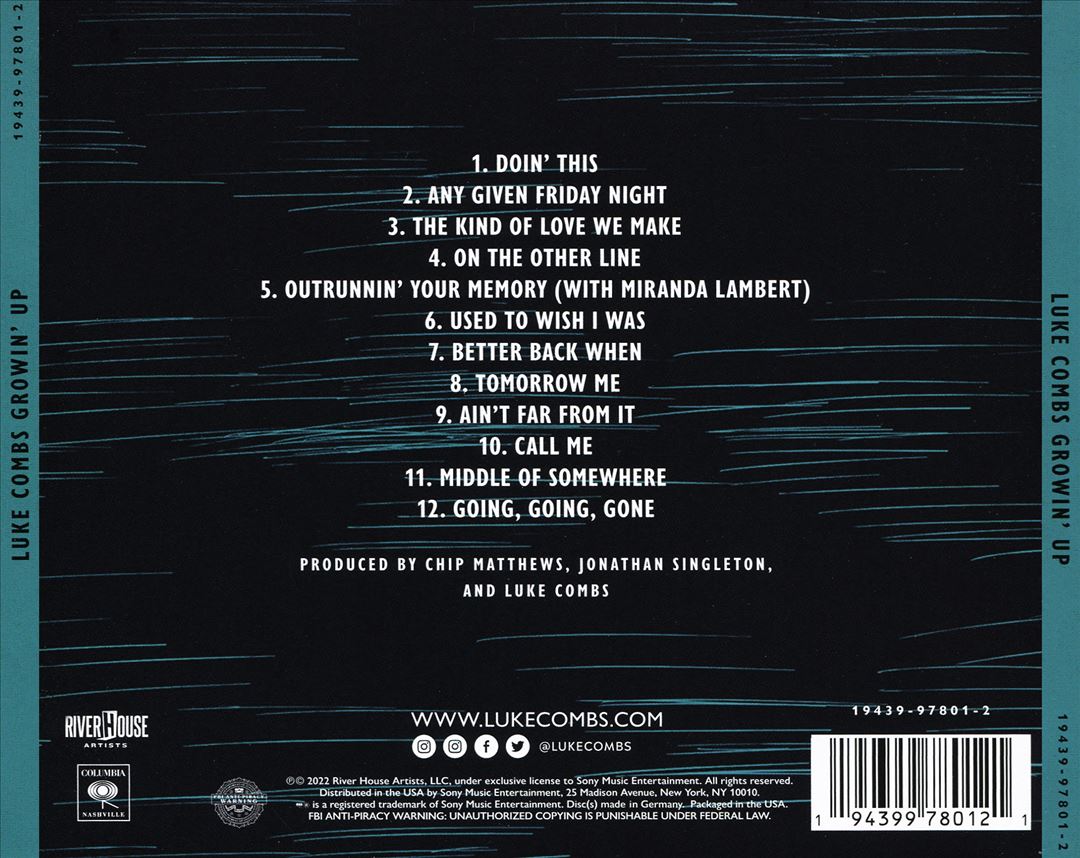 Growin' Up cover art