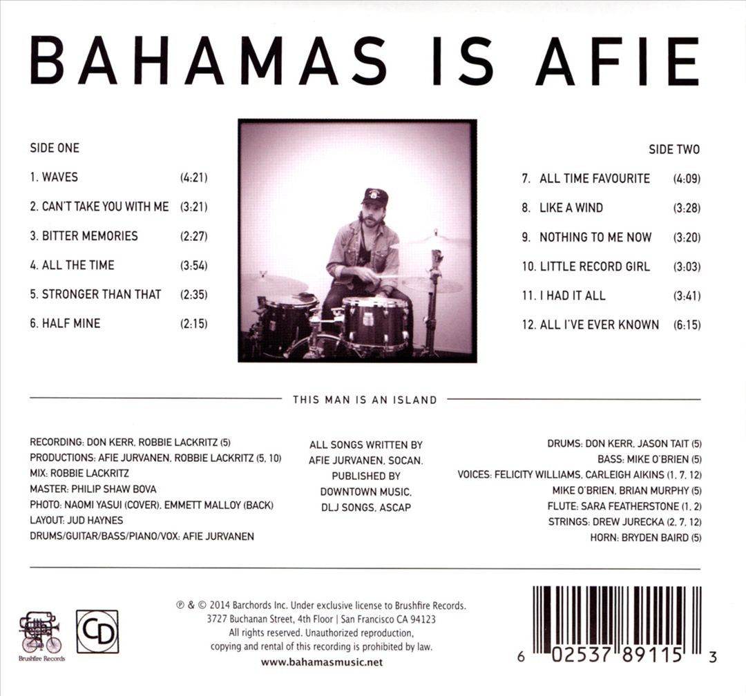Bahamas Is Afie cover art
