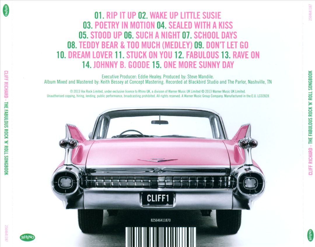 Fabulous Rock 'n' Roll Songbook cover art
