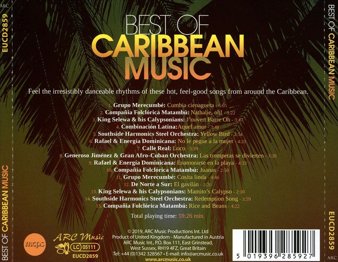 Best of Caribbean Music [Arc] cover art
