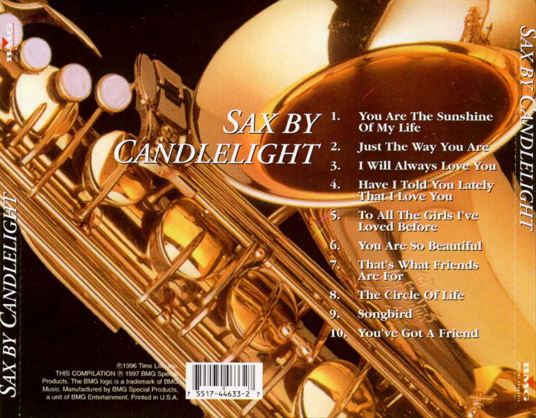 Sax by Candlelight cover art
