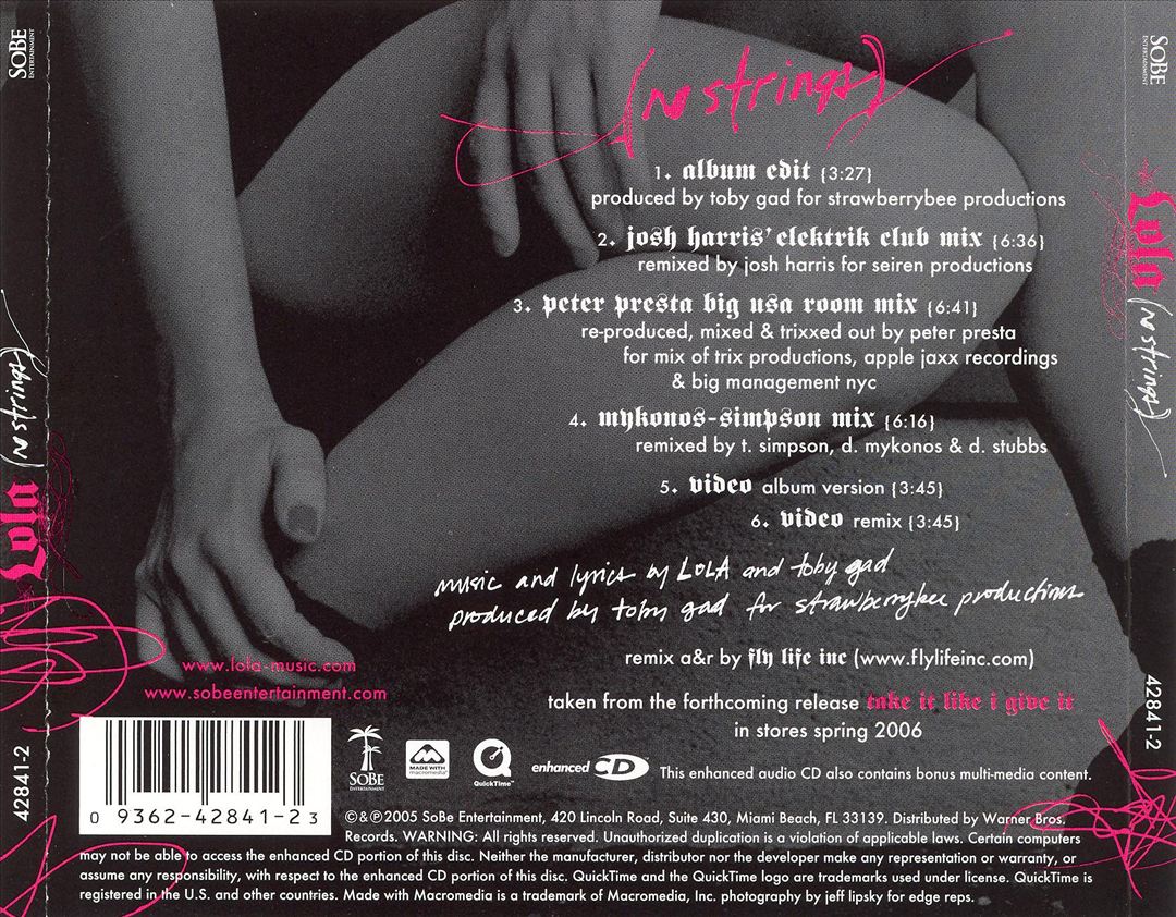 No Strings cover art