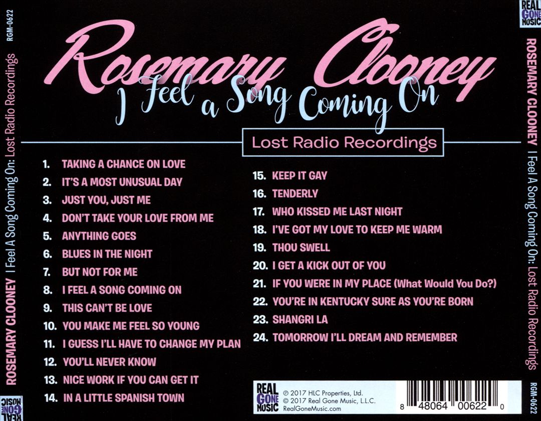I Feel a Song Coming On: Lost Radio Recordings cover art
