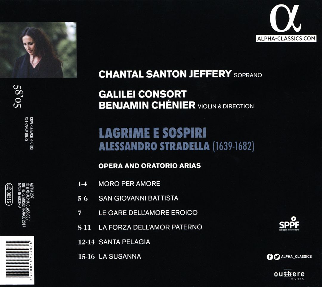Stradella: Lagrima e Sospiri cover art