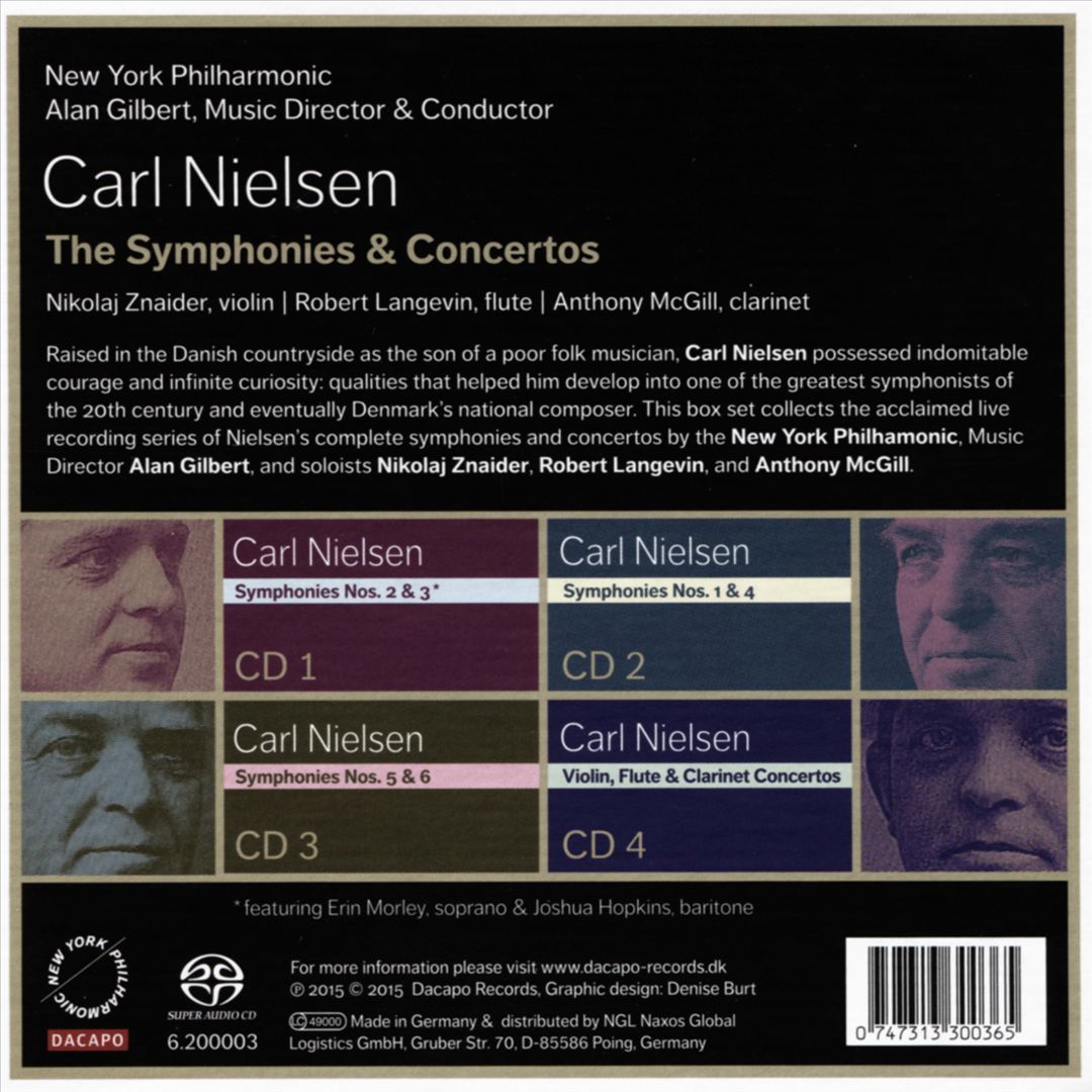 Carl Nielsen: The Symphonies & Concertos cover art