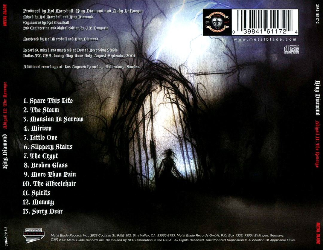 Abigail II: The Revenge cover art