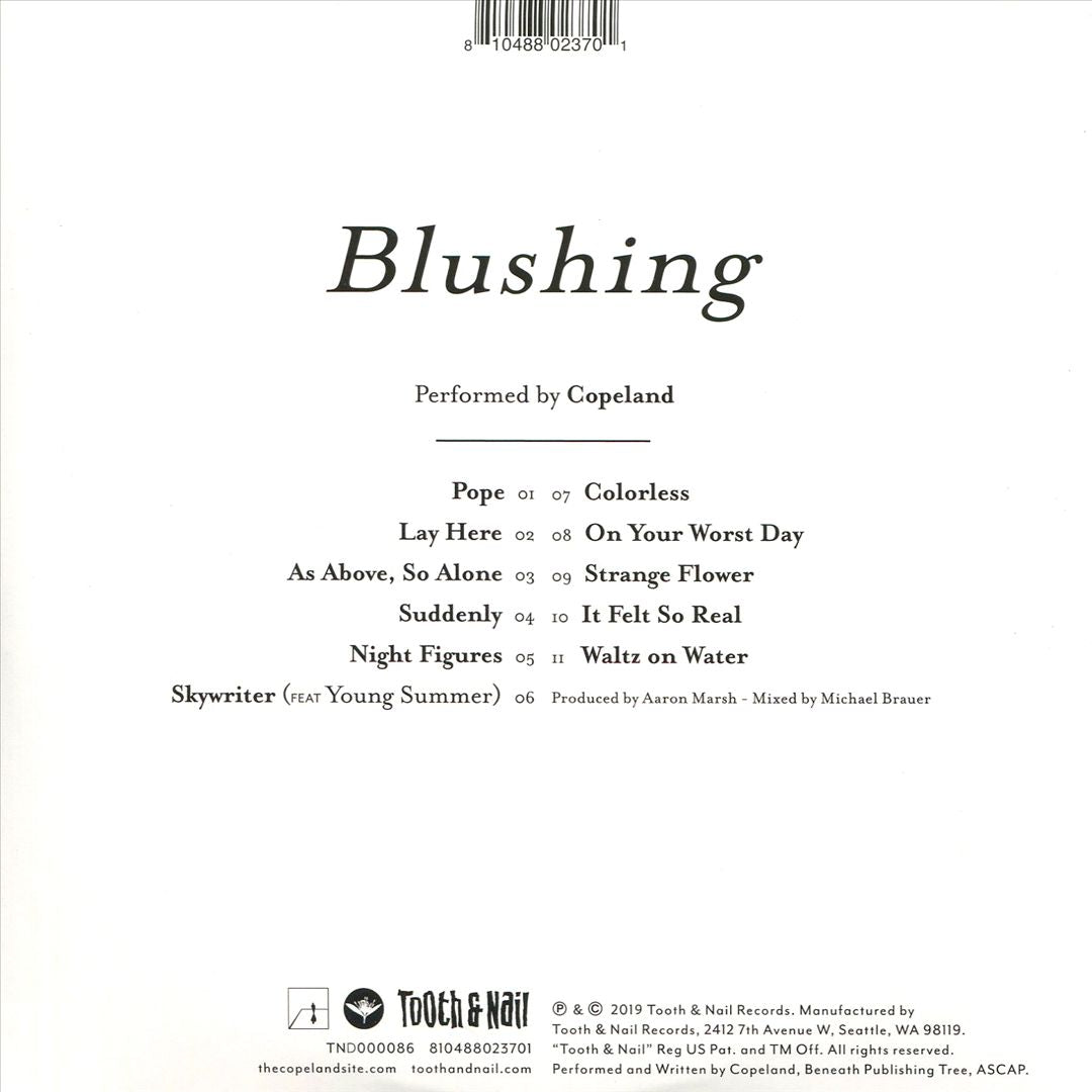 Blushing cover art